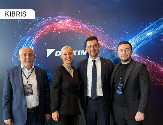 Daikin Kıbrıs bayi ödül töreni