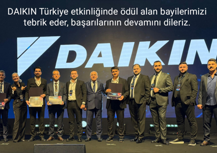 Daikinden Bayilerimize Ödül